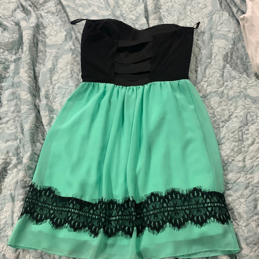 Strapless dress small